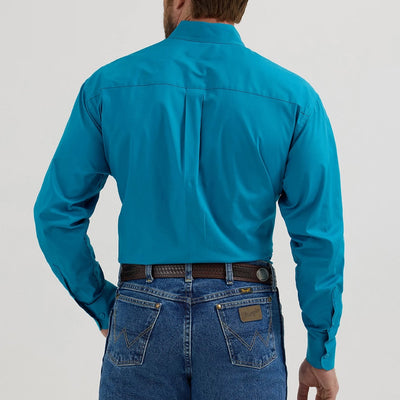 Wrangler Mens George Strait Long Sleeve Shirt - 112356631