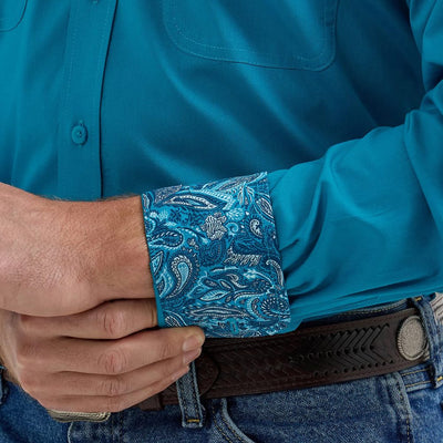 Wrangler Mens George Strait Long Sleeve Shirt - 112356631