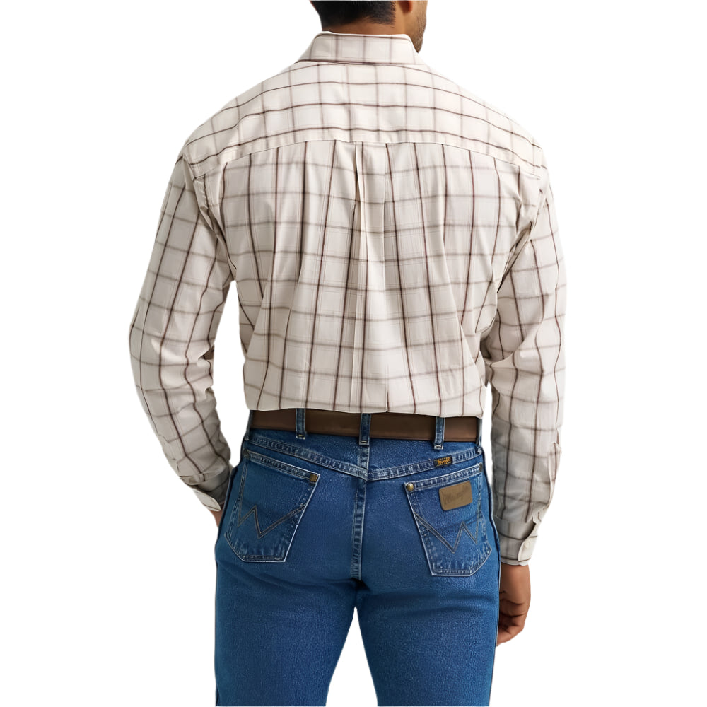 Wrangler Mens George Strait Long Sleeve Shirt