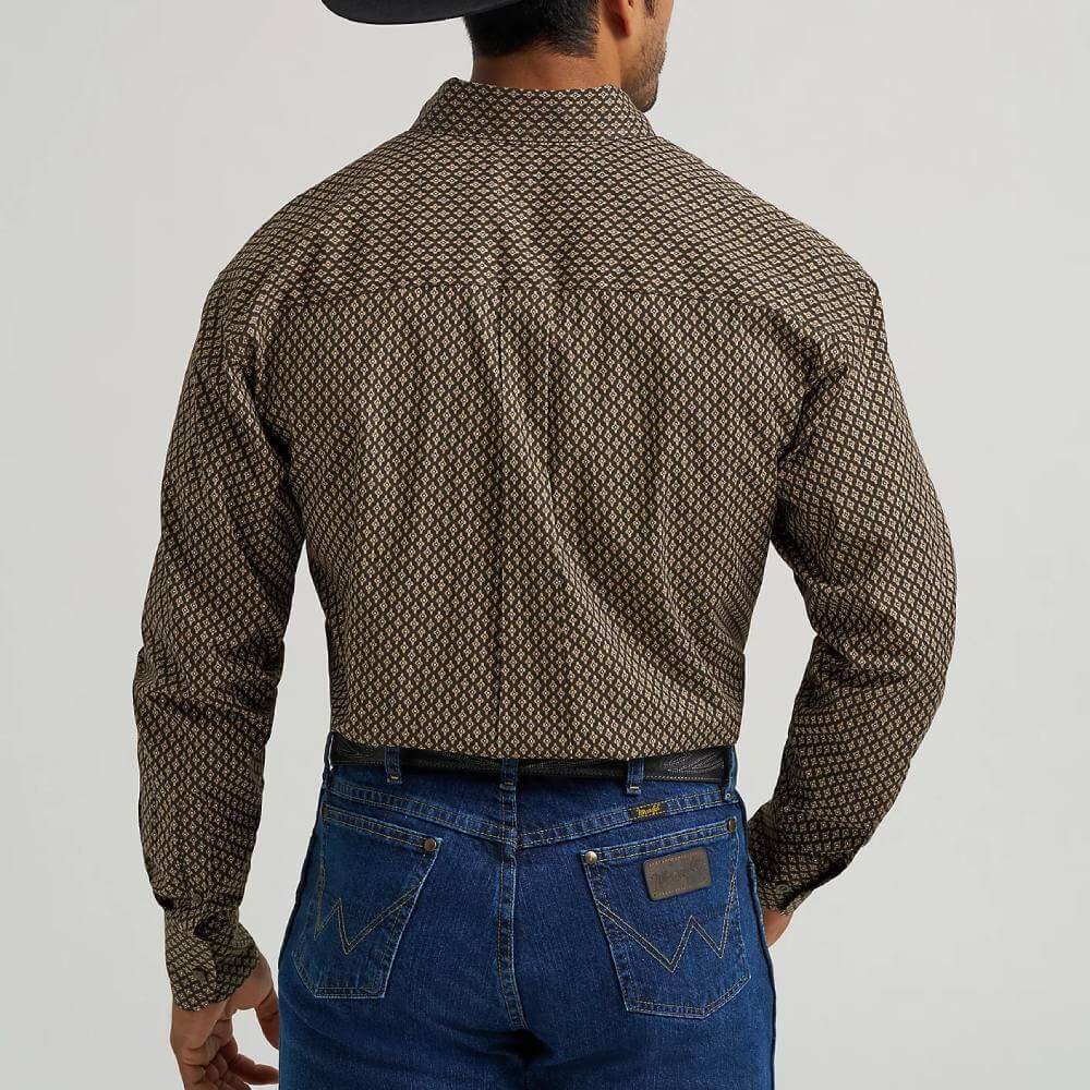 Wrangler Mens George Strait Long Sleeve Shirt