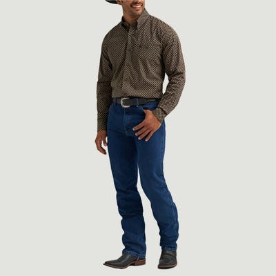 Wrangler Mens George Strait Long Sleeve Shirt