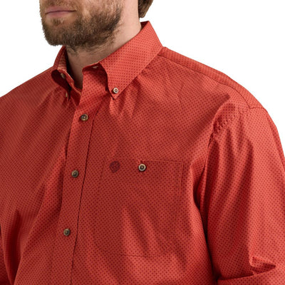 Wrangler Mens George Strait One Pocket Shirt 