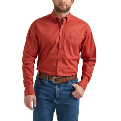 Wrangler Mens George Strait One Pocket Shirt 