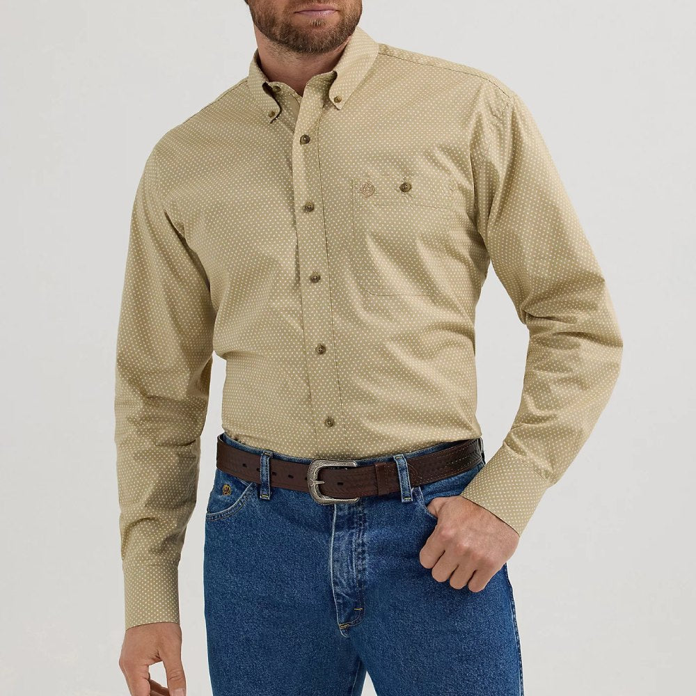 Wrangler Mens George Strait One Pocket Shirt