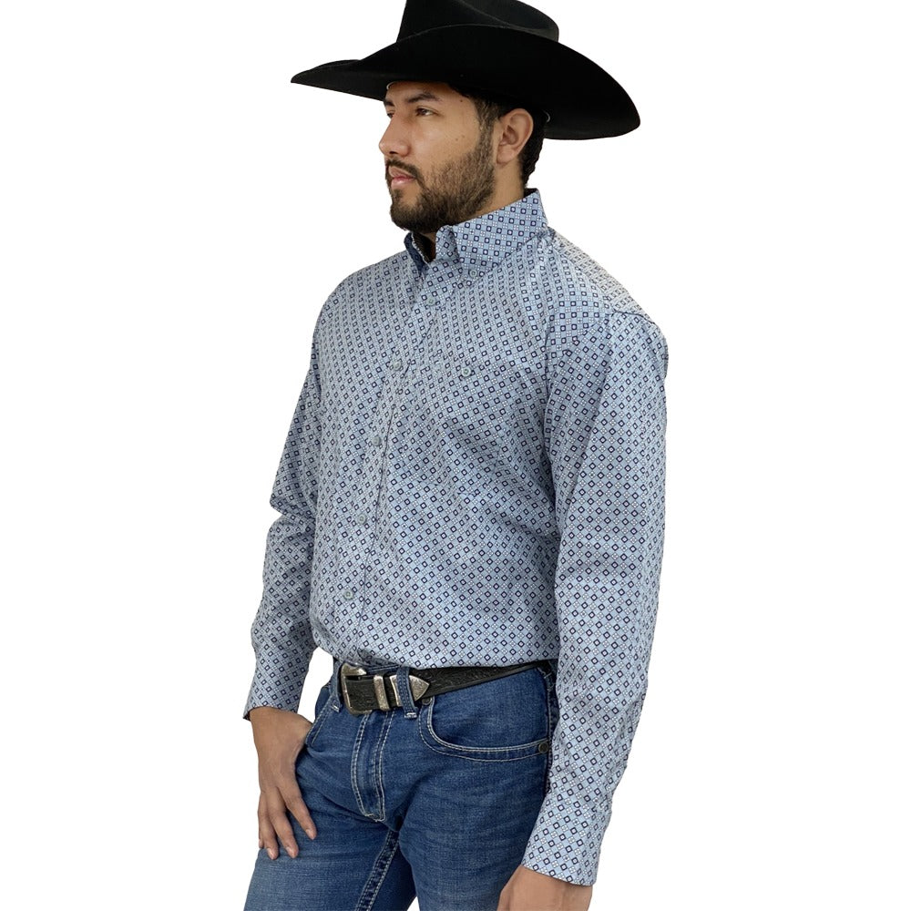 Wrangler Mens George Strait One Pocket Shirt