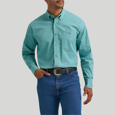 Wrangler Mens George Strait One Pocket Shirt