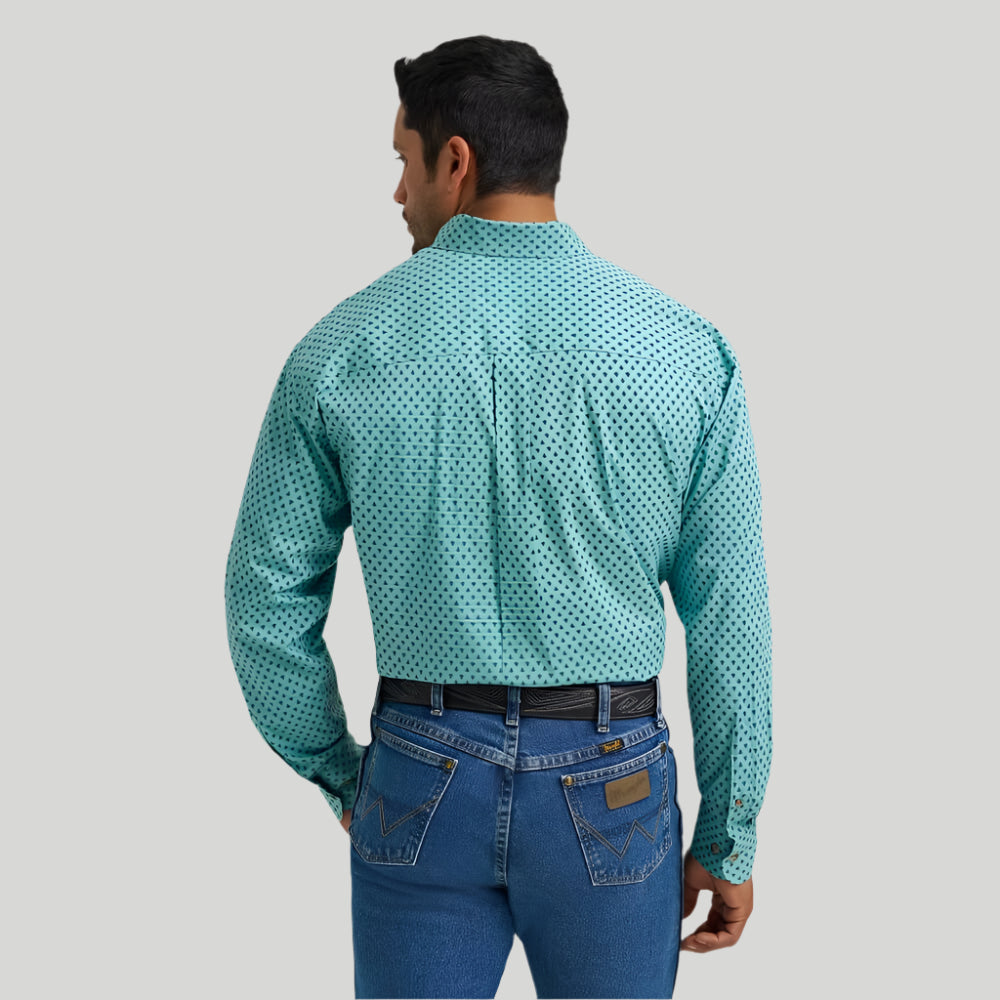 Wrangler Mens George Strait One Pocket Shirt