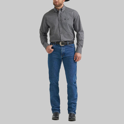 Wrangler Mens George Strait One Pocket Shirt