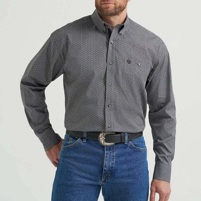 Wrangler Mens George Strait One Pocket Shirt