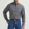 Wrangler Mens George Strait One Pocket Shirt Black Navy Hourglass - 112369598