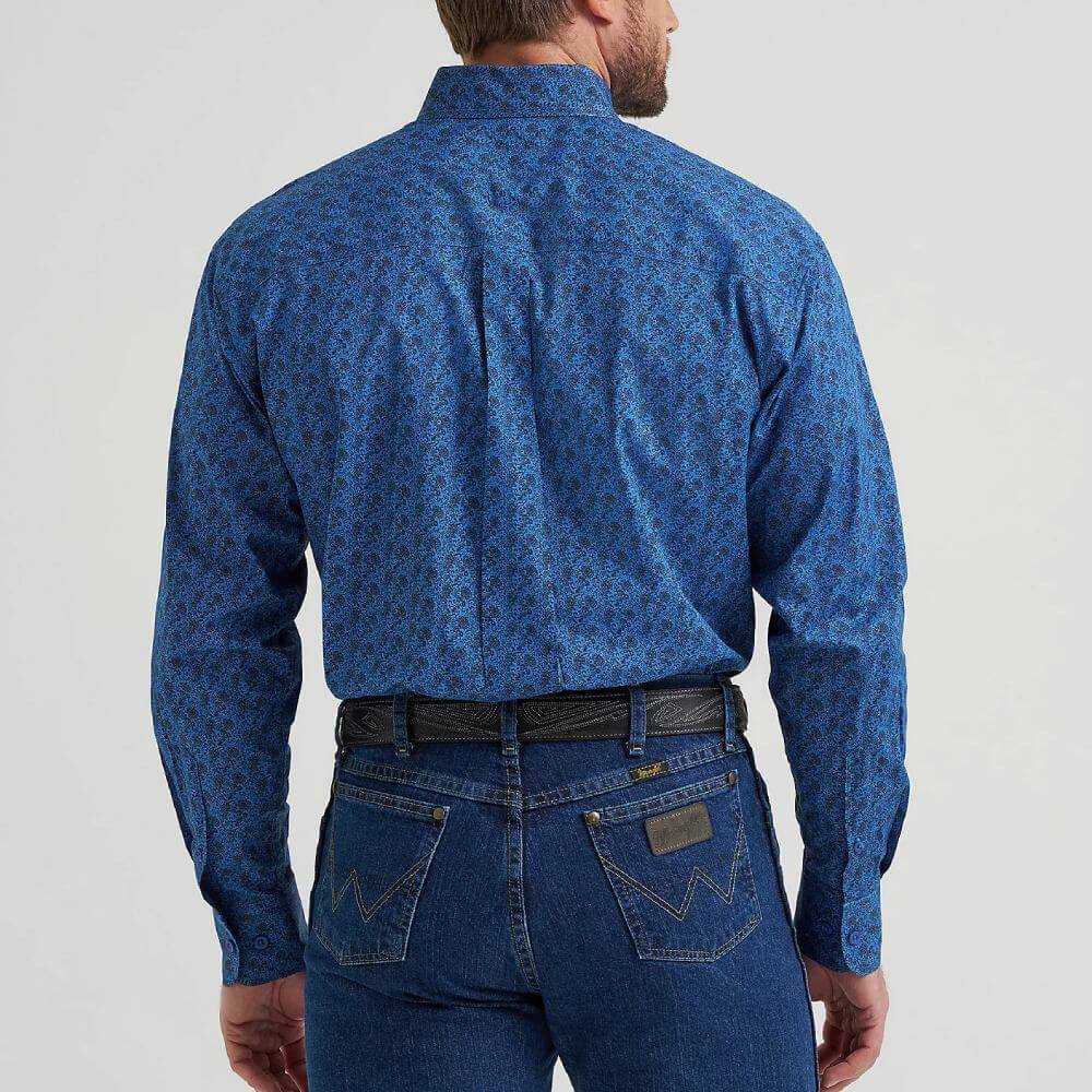 Wrangler Mens George Strait One Pocket Shirt