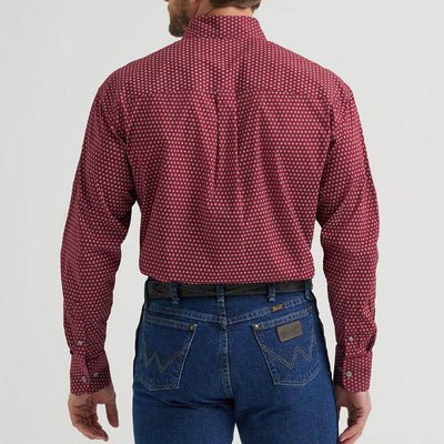 Wrangler Mens George Strait One Pocket Shirt