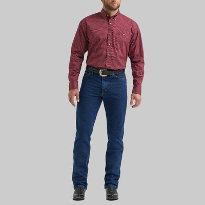Wrangler Mens George Strait One Pocket Shirt