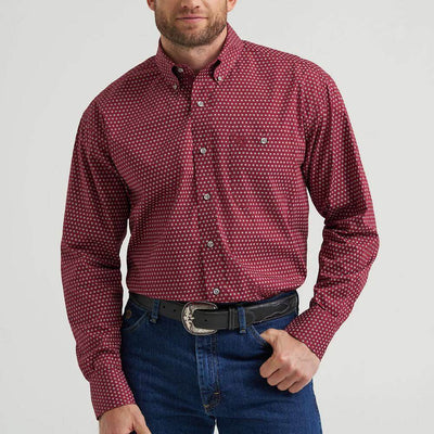 Wrangler Mens George Strait One Pocket Shirt