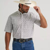 Wrangler Mens George Strait™ One Pocket Shirt Cloud Paisley - 112379056