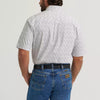 Wrangler Mens George Strait™ One Pocket Shirt Cloud Paisley - 112379056