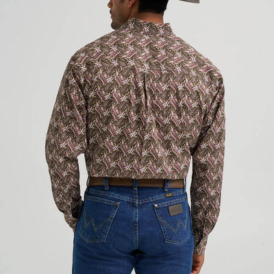 Wrangler Mens George Strait™ One Pocket Shirt