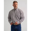 Wrangler Mens George Strait One Pocket Shirt Grey Spur - 112385357