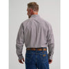 Wrangler Mens George Strait One Pocket Shirt Grey Spur - 112385357