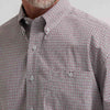 Wrangler Mens George Strait One Pocket Shirt Grey Spur - 112385357