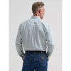 Wrangler Mens George Strait One Pocket Shirt Harbor Teal - 112381967