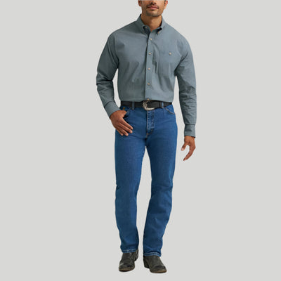 Wrangler Mens George Strait One Pocket Shirt