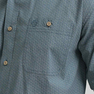 Wrangler Mens George Strait One Pocket Shirt