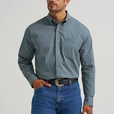 Wrangler Mens George Strait One Pocket Shirt