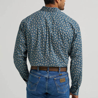 Wrangler Mens George Strait™ One Pocket Shirt