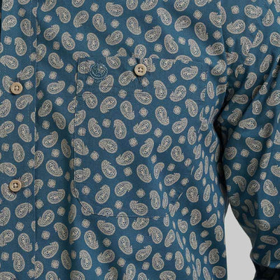 Wrangler Mens George Strait™ One Pocket Shirt
