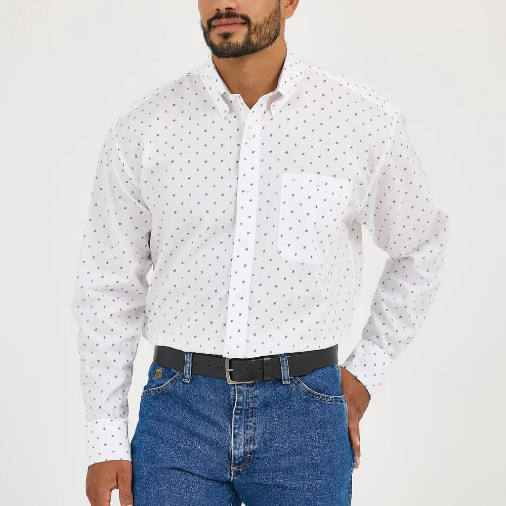 Wrangler Mens George Strait™ One Pocket Shirt