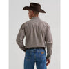 Wrangler Mens George Strait One Pocket Shirt Tan Medallion - 112385372