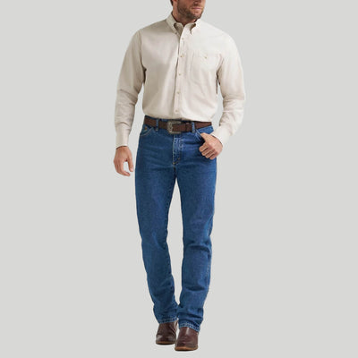 Wrangler Mens George Strait™ Solid Shirt
