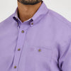 Wrangler Mens George Strait Solid Shirt
