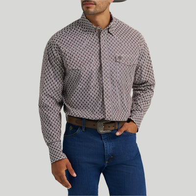 Wrangler Mens George Strait Troubadour Western Shirt