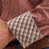 Wrangler Mens George Strait Troubadour Western Snap Shirt Adobe Geo - 112381951