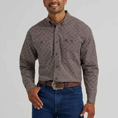 Wrangler Mens George Strait Two Pocket Shirt