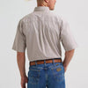 Wrangler Mens George Strait™ Two Pocket Shirt Floral Brown - 112374614
