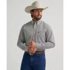 Wrangler Mens George Strait™ Two Pocket Shirt Grey Board - 112379024