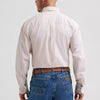 Wrangler Mens George Strait Two Pocket Shirt Peach Print - 112374612