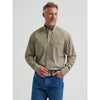 Wrangler Mens George Strait Two Pocket Shirt Pine Grove - 112381972