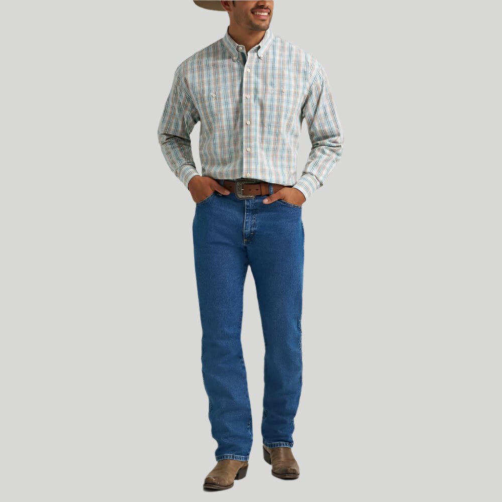 Wrangler Mens George Strait Two Pocket Shirt