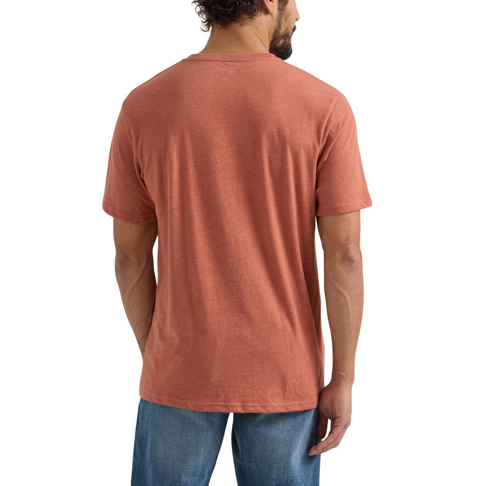 Wrangler Mens Graphic Red T-Shirt