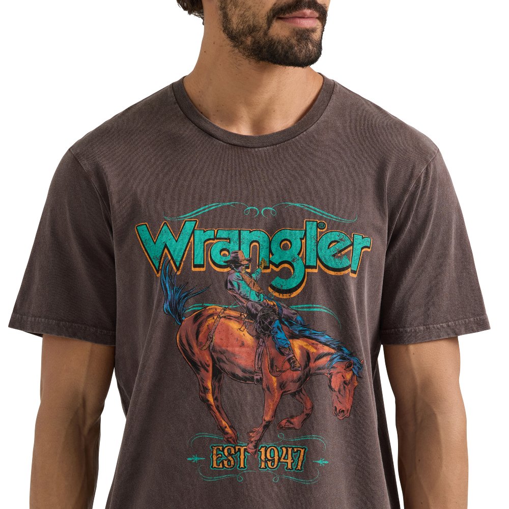 Wrangler Mens Graphic Short Sleeve T-Shirt