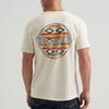 Wrangler Mens Graphic Short Sleeve T-Shirt Antique White - 112380270