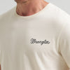 Wrangler Mens Graphic Short Sleeve T-Shirt Antique White - 112380270