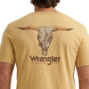 Wrangler Mens Graphic Short Sleeve T-Shirt Curry Heather - 112380268