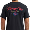 Wrangler Mens Graphic Short Sleeve T-Shirt Jet Black - 112380266
