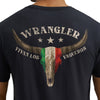 Wrangler Mens Graphic Short Sleeve T-Shirt Jet Black - 112380269