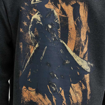 Wrangler Mens Cowboy Graphic Pullover Hoodie